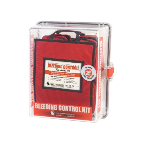 D-BCRK Bleeding Control 8-Pack Stations - Nylon - North American Rescue®